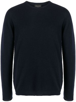 Roberto Collina pull léger en cachemire - Bleu