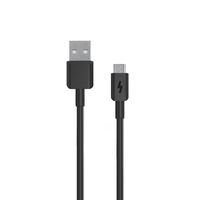 Bulkverpakking - voor Huawei Originele micro-USB kabel 1M Zwart - thumbnail