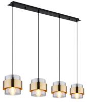 Globo Design hanglampMilley 4-lichts - 15560-4H