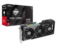 ASRock AMD Radeon™ RX 9070 XT Steel Legend Dark 16GB grafische kaart