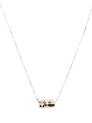 APM Monaco collier Je T'aime Morse Code - Argent