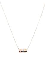 APM Monaco collier Je T'aime Morse Code - Argent
