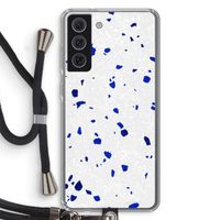 Terrazzo N°5: Samsung Galaxy S21 FE Transparant Hoesje met koord