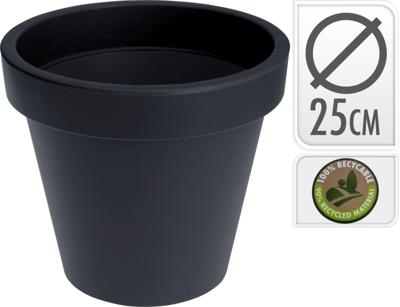 Bloempot e&k rond dia 25cm, an - Nampook