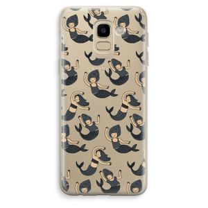 Zeemeermin: Samsung Galaxy J6 (2018) Transparant Hoesje