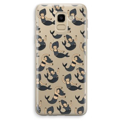 Zeemeermin: Samsung Galaxy J6 (2018) Transparant Hoesje