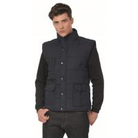 Outdoor/werk casual bodywarmer - heren - Donkerblauw - Outdoorkleding - werkkleding - thumbnail