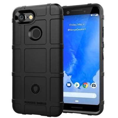 volledige schokbestendige TPU Case voor Google Pixel 3(Black)