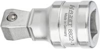 HAZET Verlengstuk · scharnierbaar 8822-1 · 3/8 inch (10 mm) vierkant hol · 3/8 inch (10 mm) vierkant massief · Lengte: 36 mm