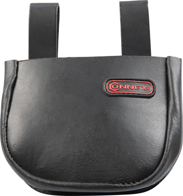 Connex Nageltas Leder 2Vaks Zwart - COX951065