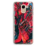 Endless Descent: Samsung Galaxy J6 (2018) Transparant Hoesje