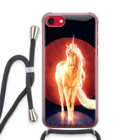 Last Unicorn: iPhone SE 2020 Transparant Hoesje met koord