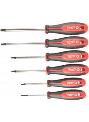 Milwaukee Accessoires Tri-lobe Schroevendraaier Torx set - 6pc - 4932471809