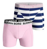 Bjorn Borg Boxershorts Essential 2-pack roze-blauw