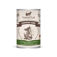 NATURAL TRAIL Country Side Wild Zwijn Konijn Hert - Natvoer voor honden - 400 g