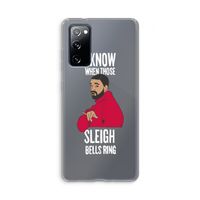 Sleigh Bells Ring: Samsung Galaxy S20 FE / S20 FE 5G Transparant Hoesje