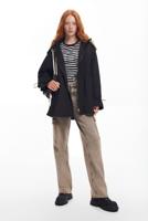 Waterdichte parka met capuchon - BLACK - XS