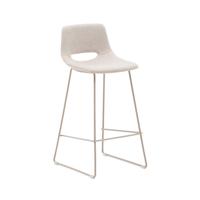 Kave Home Barkruk 'Zahara' kleur Beige (zithoogte 76cm)