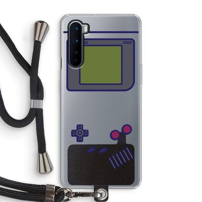 Game On: OnePlus Nord Transparant Hoesje met koord
