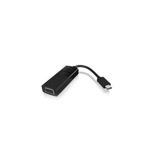 ICY BOX 60021 USB grafische adapter 2048 x 1152 Pixels Zwart