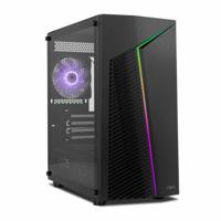 ATX Semi-toren doos Nox-Xtreme NXINFTYZETA Zwart