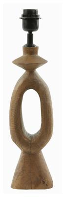 Light & Living Tafellamp 'Django' Mangohout, 45cm, kleur Bruin (excl. kap)