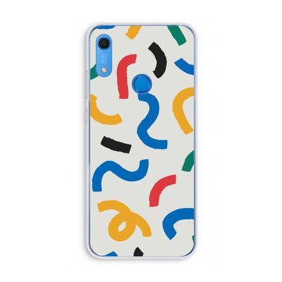 Illustratieve pop 2: Huawei Y6s Transparant Hoesje