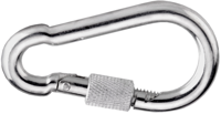 Connex Karabijnhaak Met Schroef 8X80Mm Vz - DY270893 Connex Karabijnhaak Met Schroef 8X80Mm Vz - DY270893