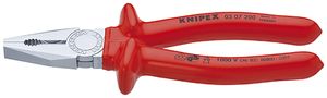 Knipex Kombitang verchroomd dompelisolatie, VDE-getest 160 mm - 0307160