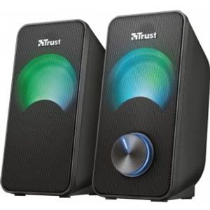 Trust Arys 2.0 Compact RGB Speakerset Zwart