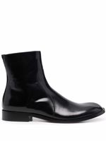 Maison Margiela bottines en cuir - Noir - thumbnail