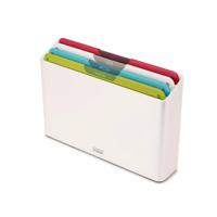 Joseph Joseph - Giftset Folio Icon 4 Snijplanken in Houder Artic White - Polypropyleen - Wit