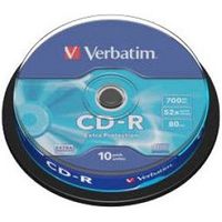 Verbatim CD-R 52x 10st. Spindle - thumbnail