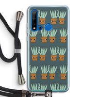 Sansevieria: Huawei P20 Lite (2019) Transparant Hoesje met koord
