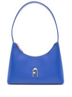 Furla sac porté épaule à plaque logo - Bleu - thumbnail