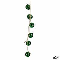 Kerstversiering Ratel Groen Plastic 58 x 3 x 3 cm (24 Stuks) - thumbnail