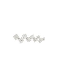 ALINKA 18kt white gold EVA diamond ear cuff - Argent
