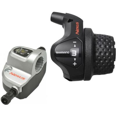 Shimano Nexus SL 3S41E Draaiversteller met Kabels 3S Zwart