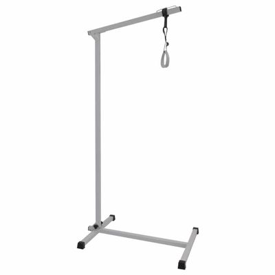 Bedpapegaai inklapbaar met voet | Bedheffer | Bedgalg | Maximaal 130 kg | Met verstelbare band en handgreep | Wit | HE430915