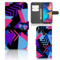 Samsung Galaxy A30 | Book Case | Funky Triangle