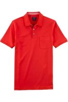 OLYMP Casual Modern Fit Polo shirt Korte mouw roest