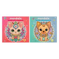Creative Craft Group Moxy kleurboek mandala kawaii 20p