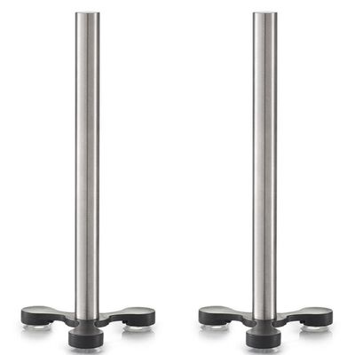 2x stuks keukenrol/keukenpapierhouder met zuignappen 31 cm