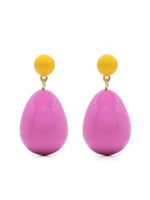 Eshvi boucles d'oreilles pendantes - Rose