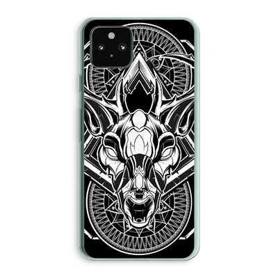 Oh Deer: Google Pixel 5a 5G Transparant Hoesje