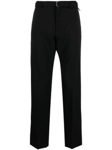 Lanvin pantalon de costume fendu à coupe droite - Noir