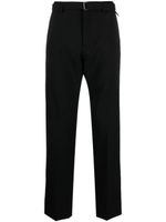 Lanvin pantalon de costume fendu à coupe droite - Noir - thumbnail