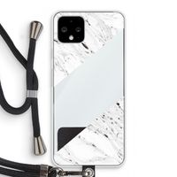 Biggest stripe: Pixel 4 Transparant Hoesje met koord