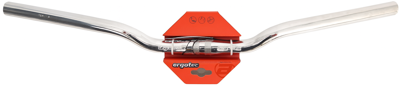 Ergotec Stuur riser bar 30/25,4 - zilver