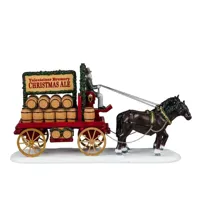 Lemax christmas ale delivery kerstdorp tafereel Caddington Village 2024